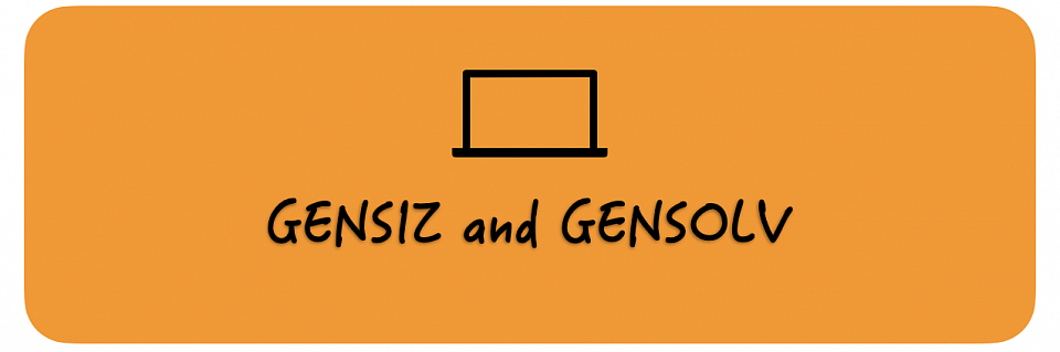 GENSIZ and GENSOLV
