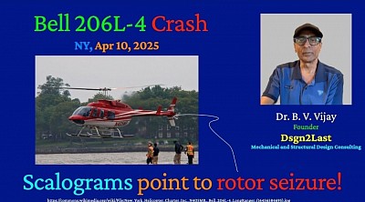 Scalograms confirm tail rotor seizure in Bell 206L-4 incident